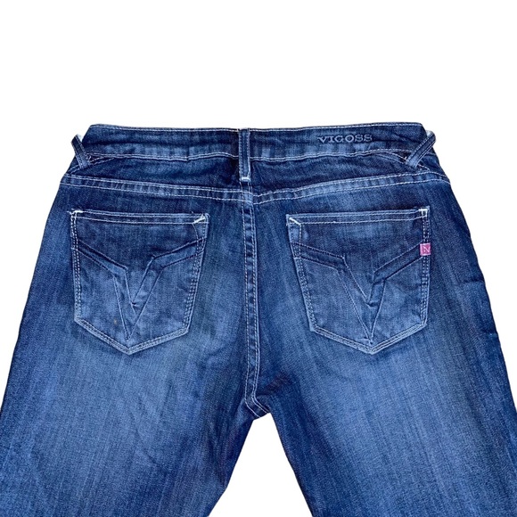 Vigoss Studio The Jagger Boot Cut Jeans Size 27/28 - Picture 4 of 10